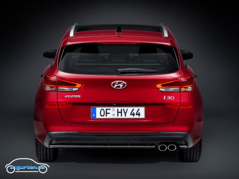 Hyundai i30 Kombi (Facelift) - Heckansicht