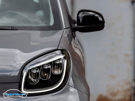 smart EQ fortwo coupe - 150 km ist die mittlere Reichweite, die smart für den Wagen angibt.