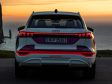 Audi Q6 e-tron: Prototyp - Heckansicht mit Lichtsignatur