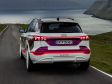 Audi Q6 e-tron: Prototyp - Heckansicht