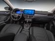 Ford Focus Turnier Facelift 2022 - Im Innenraum gibt es nun als Option ein digitales Extended Cockpit mit diesem markanten Screen in der Fahrzeugmitte.