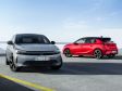 Opel Corsa F Facelift 2023 - Hier mal beide Versionen zusammen: Elektro und Verbrenner.