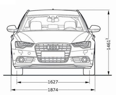 Audi A6 Maße: Länge, Breite & Höhe