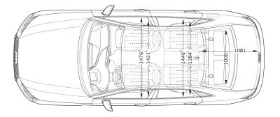 Audi A4 Avant (B9) - Abmessungen & Technische Daten - Länge, Breite, Höhe,  Gepäckraumvolumen