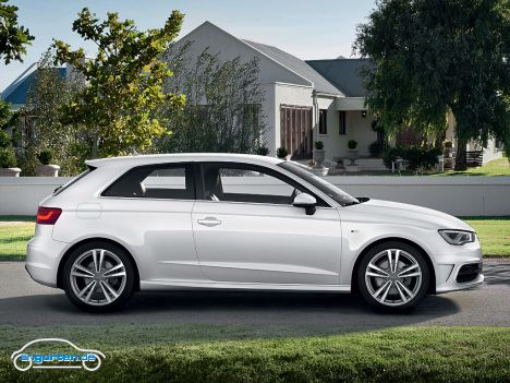 Audi A3 - Durch das Gewicht und Verbesserungen an den Motoren erreicht der neue A3 deutlich bessere Verbrauchswerte.
