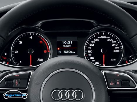 Audi A4 Allroad quattro Facelift - Tacho und Armaturen