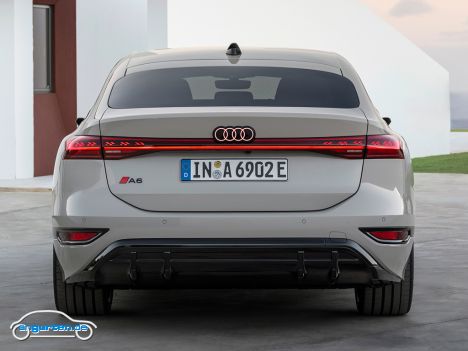 Audi A6 Sportback e-tron - Heckansicht