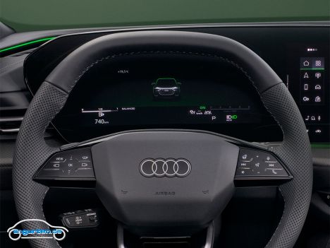 Audi Q5 Sportback (2025) - Cockpit mit Kombidisplay - digital ist natürlich selbstverständlich. 