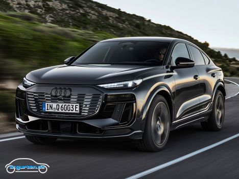 Audi Q6 Sportback e-tron (2025) - Frontansicht