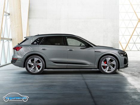 Audi Q8 e-tron 2023 - Seitenansicht