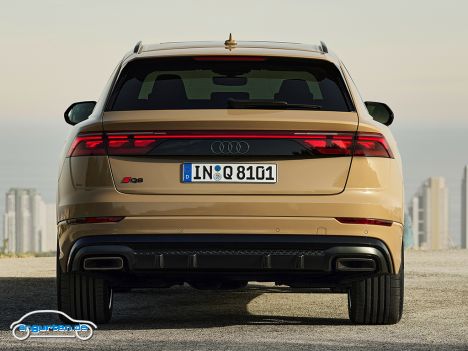 Audi Q8 Facelift - Heckansicht