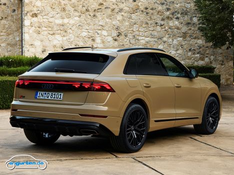 Audi Q8 Facelift - Heckansicht