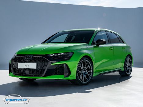 Audi RS 3 Sportback Facelift 2024 - Frontansicht