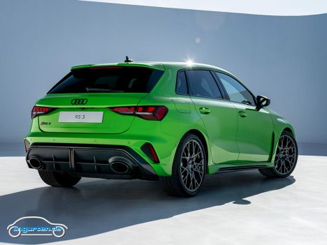 Audi RS 3 Sportback Facelift 2024 - Heckansicht