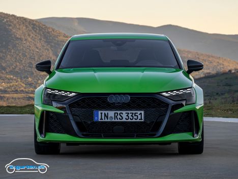 Audi RS 3 Sportback Facelift 2024 - Frontansicht