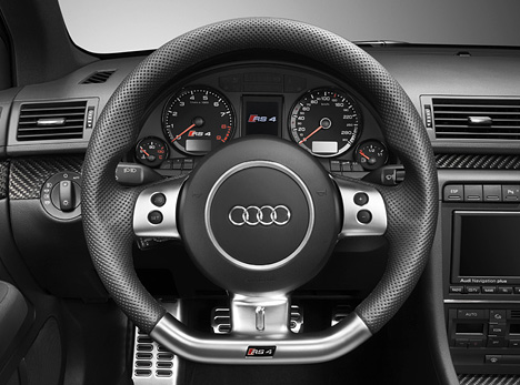 Audi RS4, Cockpit, Lenkrad