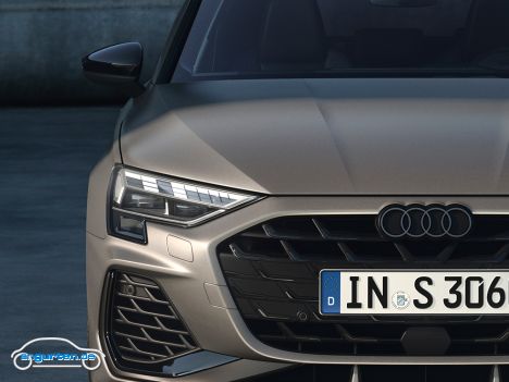 Audi S3 Sportback Facelift 2024 - Scheinwerfer, Detail