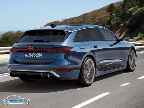 Audi S6 Avant e-tron (2025) - Heckansicht