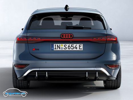 Audi S6 Avant e-tron (2025) - Heckansicht