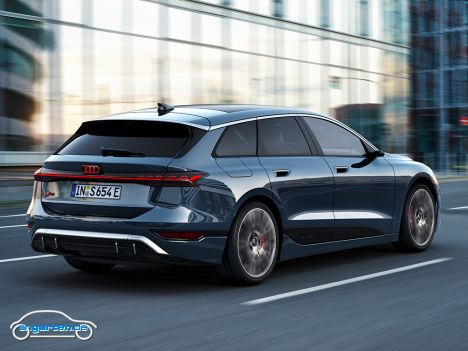 Audi S6 Avant e-tron (2025) - Heckansicht