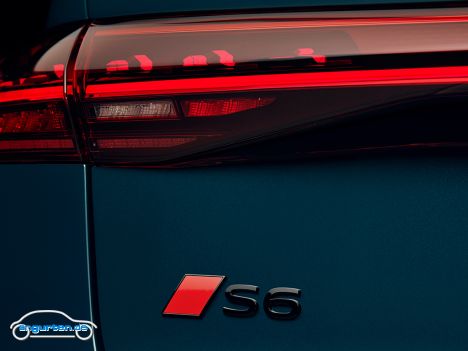 Audi S6 Sportback e-tron - Heck Detail