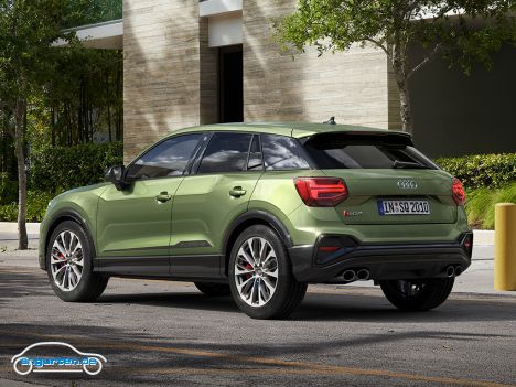 Audi SQ2 Facelift 2021 - Heckansicht