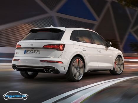 Audi SQ5 Facelift 2021 - Heckansicht