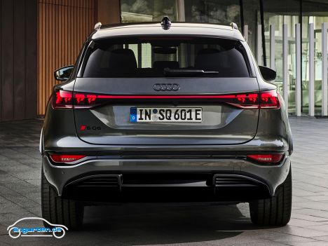 Audi SQ6 e-tron - Heckansicht