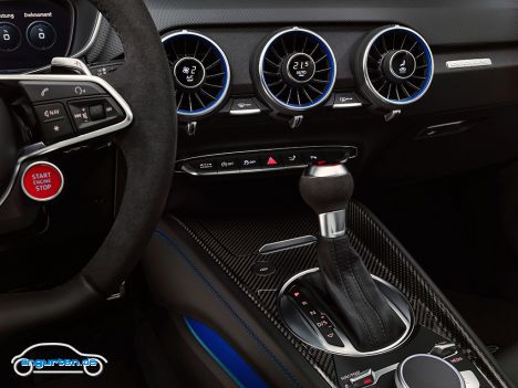 Audi TT RS Coupe Facelift 2020 - Mitttelkonsole