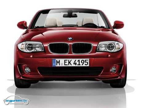 BMW 1er Cabrio Facelift - Frontansicht