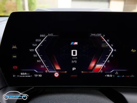 BMW 1er (F70, 2025) - Kombidisplay (M Sportpaket)