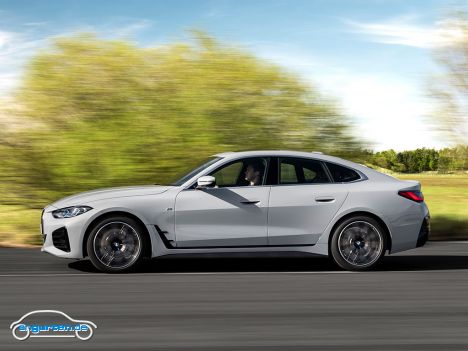 BMW 4er Gran Coupe - 2022 - Seitenansicht