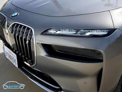 BMW i7 - Scheinwerfer Detail