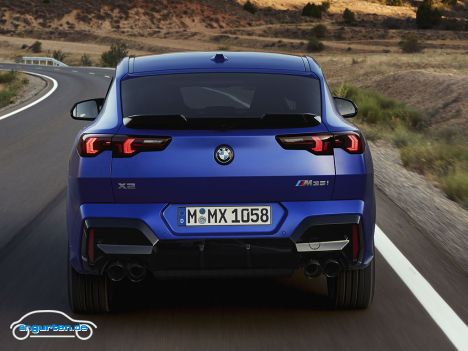 BMW X2 - U10 (2024) - M35i - Heckansicht