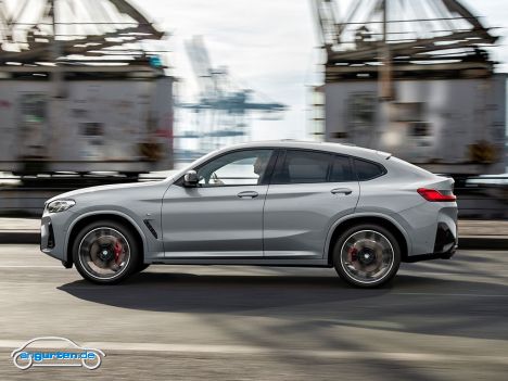 BMW X4 Facelift 2021 - Seitenansicht