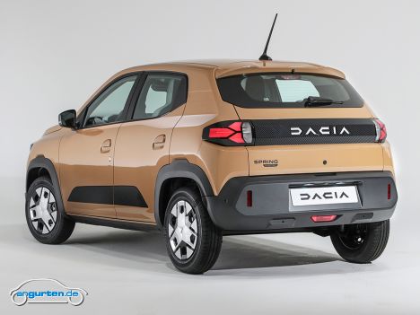 Dacia Spring 2025 - Heckansicht