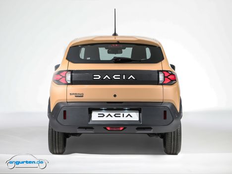 Dacia Spring 2025 - Heckansicht