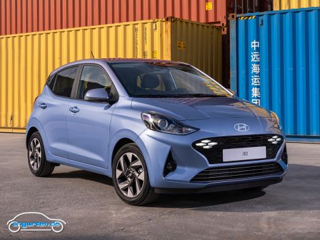 Hyundai i10 Facelift 2023 - Für den i10 gibt es im Jahr 2023 ein leichtes Facelift.