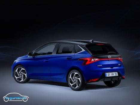 Der neue Hyundai i20 - Das Design wird deutlich kantiger als beim Vorgänger. Erinnert etwas an Seat order Toyota.