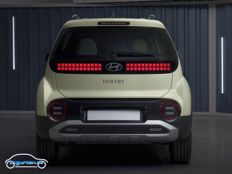 Hyundai Inster - Heckansicht