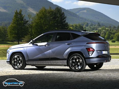 Hyundai Kona Elektro 2023 - Heckansicht