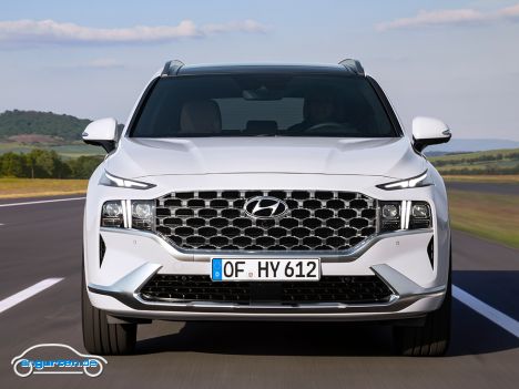 Hyundai Santa Fe Facelift 2022 - Frontansicht