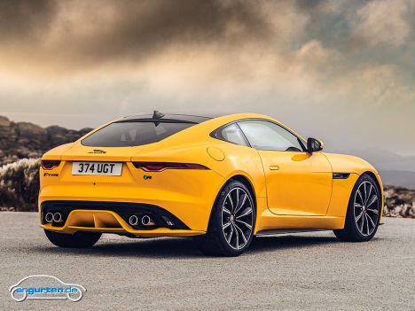 Jaguar F-Type Facelift 2020 - Heckansicht