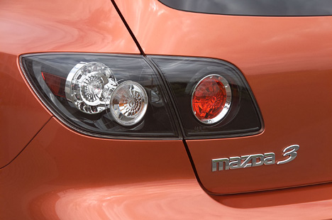 Mazda 3, Heckleuchten