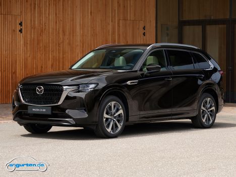 Mazda CX-80 - Frontansicht schwarz