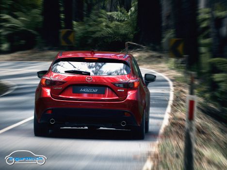 Der neue Mazda3 - Ganz im Stil des Mazda6 kommt der neue Mazda3 im Oktober in den Handel nach Deutschland