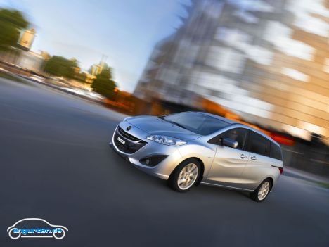 Mazda Mazda5 Abmessungen Technische Daten Lange Breite Hohe Gepackraumvolumen