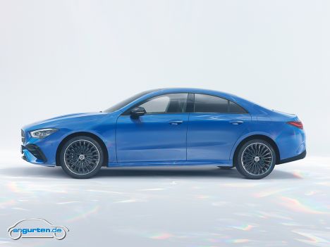 Mercedes CLA Facelift 2023 - Seitenansicht