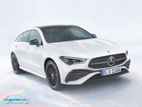 Mercedes CLA Shooting Brake Facelift 2023 - Frontansicht