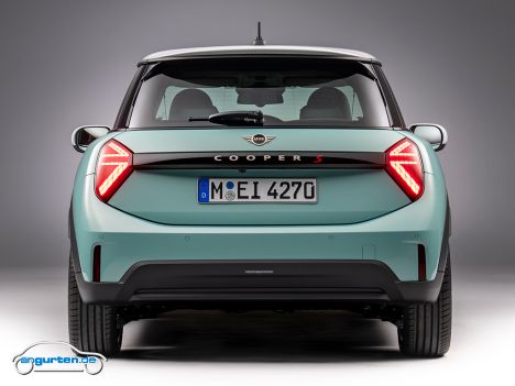 Mini Cooper 3-Türer 2025 - Heckansicht